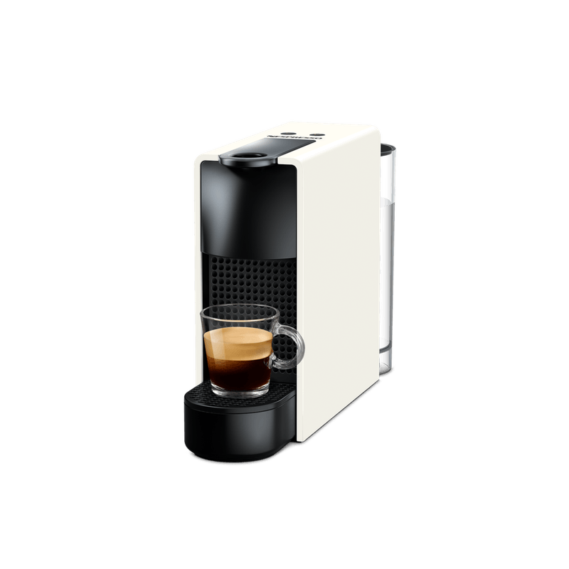 WW_ALL_OL_Essenza_Mini_C_Pure_White_Coffee_machine_001_3Q_TranspBG_22-XX