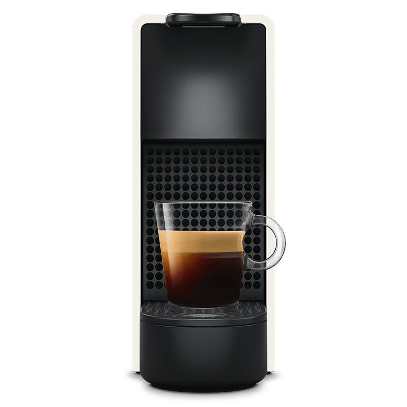 WW_ALL_OL_Essenza_Mini_C_Pure_White_Coffee_machine_001_Front_TranspBG_OPEN_22-XX--1-