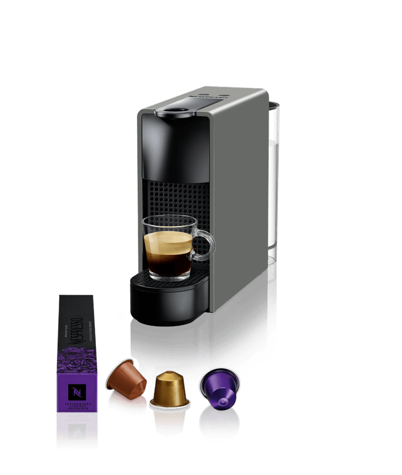 Essenza_Mini_OL_C_Grey_Nespresso_3Quarter_Sleeve_2020